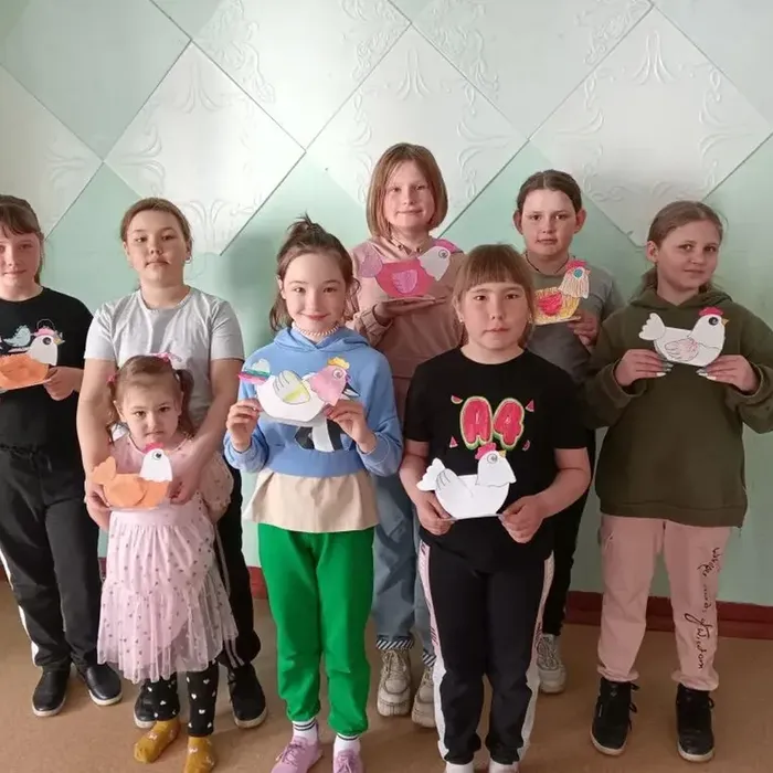Пасхальный сувенир из бумаги