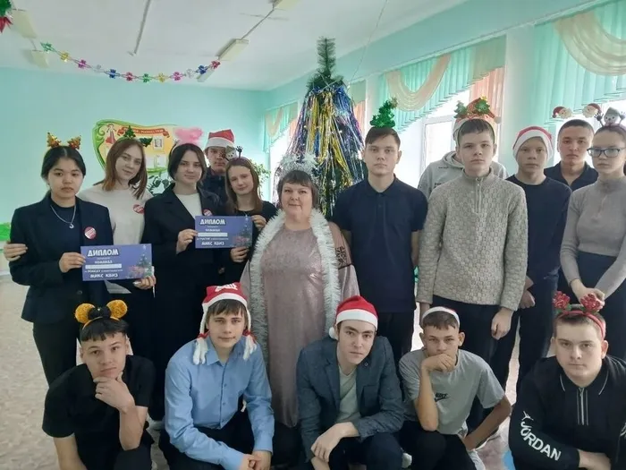 Участники новогоднего квиза