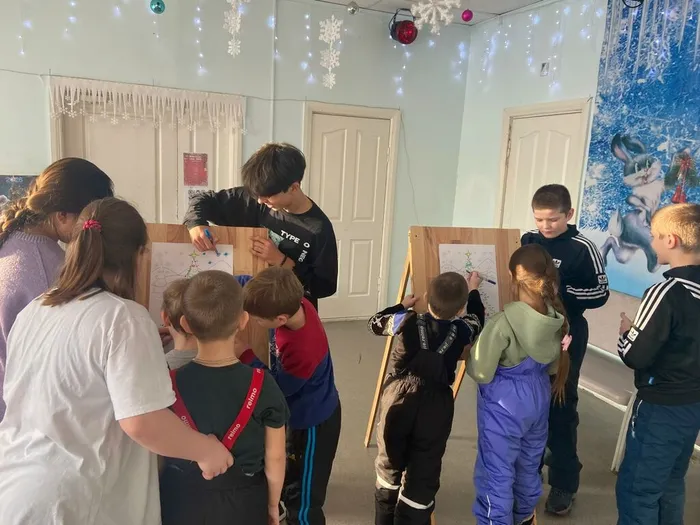 Станция "Заколдованный рисунок"