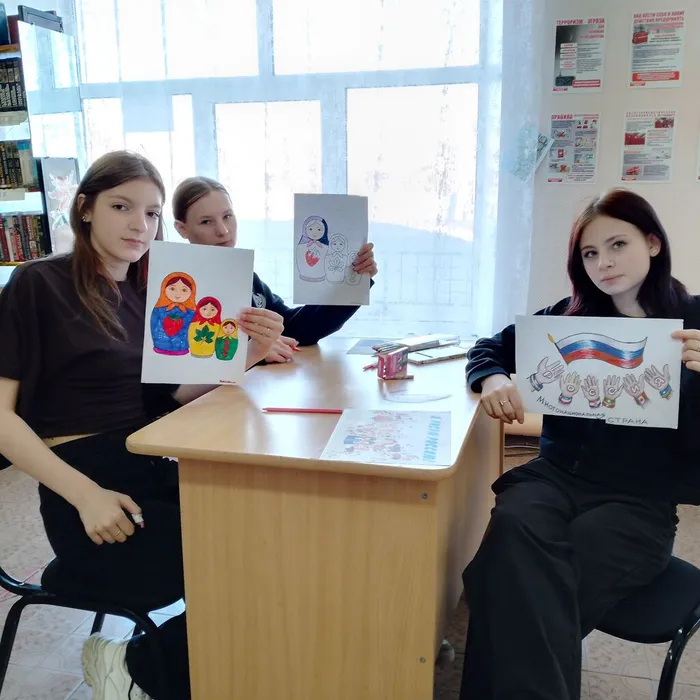 Участники мероприятия Тиханюк Саша, Чагочкина Есения,Булаева Полина