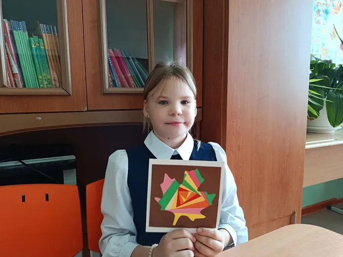 Осенний лист готов