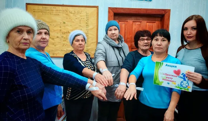 Ильинская библиотека. Акция "Белая ленточка"