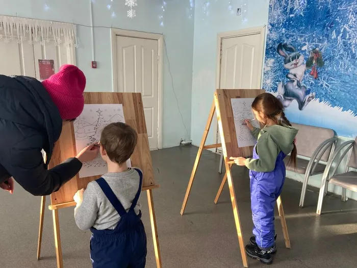 Станция "Заколдованный рисунок"