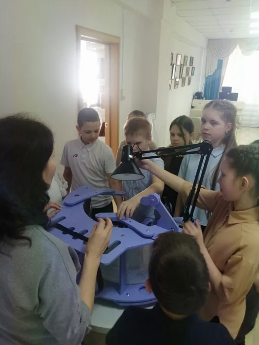 Дети знакомятся с мульстудией