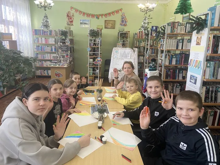 Новоселезнёвская библиотека. Участники мероприятия