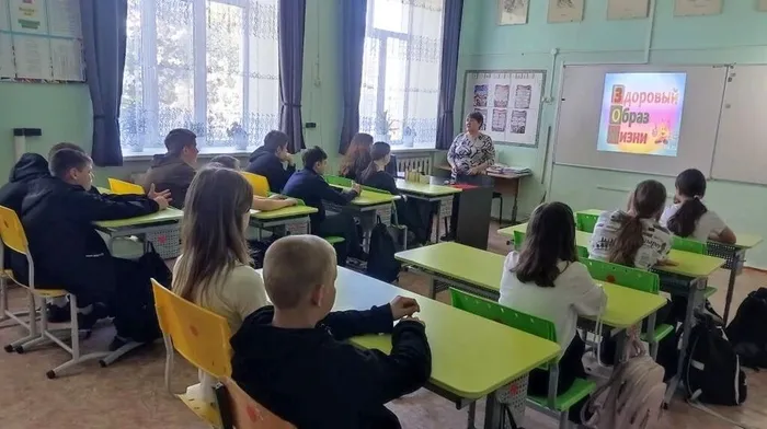Участники акции Мы против вредных привычек