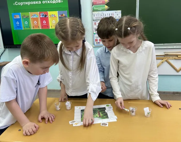 Игра "Сортировка мусора"