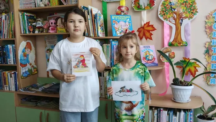 Участники мероприятия Денисовы Света и Марина