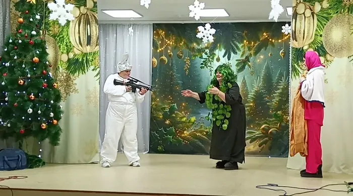 Заяц, Кикимора, Машенька