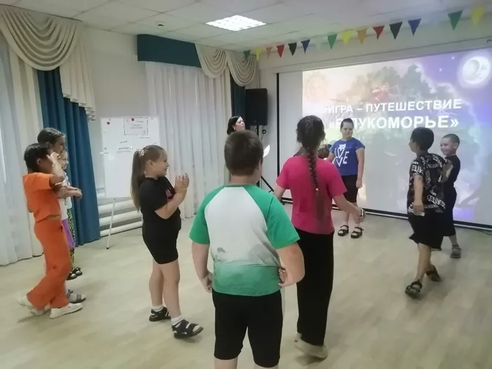 Дети участвуют в сказке-экспромт