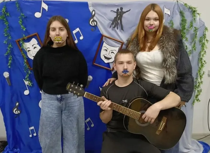 Участники мероприятия Лихачева Елизавета, Строкова Валерия, Галитаров Егор.