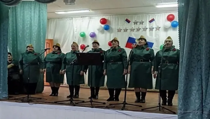 Самодеятельные артисты села