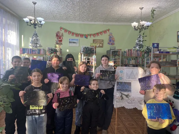 Новоселезнёвская библиотека. Общее фото