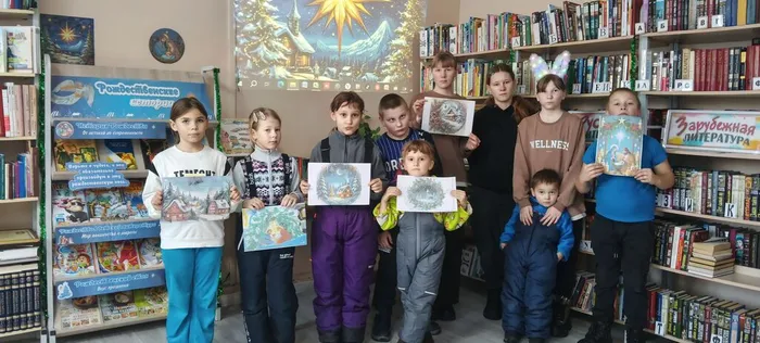 Грачёвская библиотека. Участники мероприятия