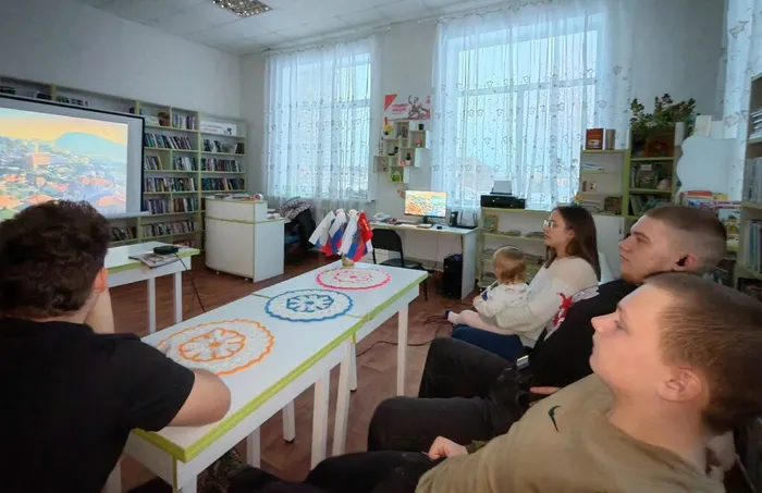Участники просмотра фильма